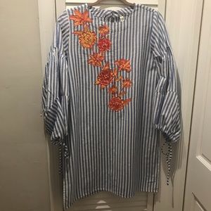 Ethnic by Urban Outfitters Embroidered Dress